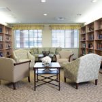 The Library at our Staten Island Senior Living Facility